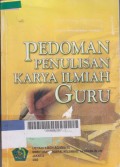 Pedoman penulisan karya ilmiah guru